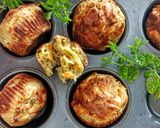 Φωτογραφία βήματος 4 της συνταγής Αλμυρά muffins με κολοκυθάκι, καρότο, βρώμη και σπόρους