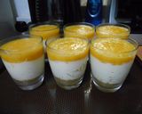 รูปขั้นตอนการทำที่ 19 ของ ชีสเค้กมะม่วง - Mango cheese cake