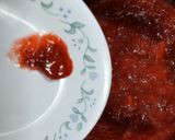 A picture of step 5 of Chunky Strawberry Jam.