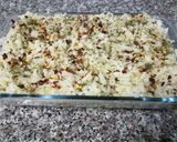 A picture of step 8 of Stuffed Shell lasagna.