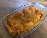 Fleischküchle-Kartoffel-Auflauf Rezeptschritt 8 Foto