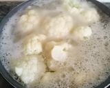 Foto del paso 1 de la receta: Coliflor en salsa de azafrán