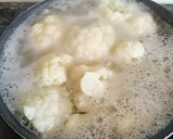 Foto del paso 1 de la receta: Coliflor en salsa de azafrán