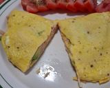 Foto del paso 4 de la receta: Omelette de pechuga de pavo y aguacate