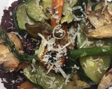 A picture of step 5 of Keto Friendly Beetroot Pizza.