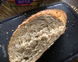 Gambar langkah 1 resipi Sourdough Bread Cheese.