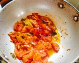 A picture of step 4 of Gathiya ki sabji 😋 Kathiyawadi Gathiya Nu shaak 🍅 🍅.