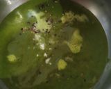 A picture of step 4 of Spinach soup.