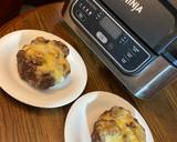 Air Fryer beer bottle stuffed bacon burgers recipe step 5 photo