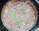A picture of step 4 of Tortillas with Mince Filling.