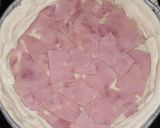Foto del paso 5 de la receta: Tarta de zapallitos, zanahoria, jamón y queso 🥮
