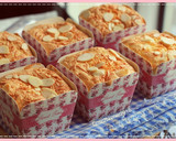 Foto langkah ke 9 dari resep Bolu Hongkong Keju Almond harum lembutt.