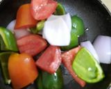 A picture of step 3 of Chicken Steak.