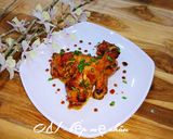 Hình bước làm 2 của món Đùi gà sốt chua cay