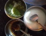 A picture of step 3 of Delicious bread dahi vada.