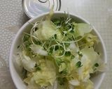 Hình bước làm 2 của món Salad cá ngừ dầu dấm