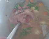 Foto del paso 2 de la receta: Sopa especial de codillos y frijoles