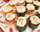 वनीला कपकेक (vanilla cupcake) रेसिपी चरण 5 फोटो