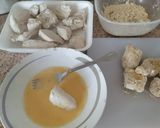 Foto del passaggio 5 della ricetta Crocchette Petto di Pollo Senza Glutine alla Fiorina Cassano