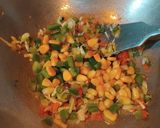 A picture of step 2 of Vegetable Soup.