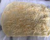Une image de l'étape 1 de Palmiers roses au jambon emmental et moutarde.
