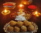 A picture of step 6 of Magas laddu (besan laddu).