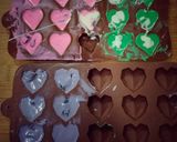 A picture of step 3 of Heart Dates Chocolate.