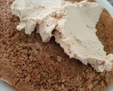 A picture of step 10 of Bombay coffee Cake.