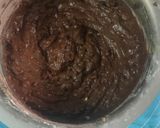 A picture of step 4 of Ragi Chocolate Cake.