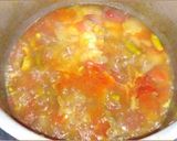 A picture of step 2 of Punjabi Karela gosht.