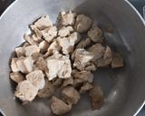 A picture of step 1 of Soyabean Musoor Dal Kofta Curry - Bengali style.