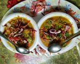 સમોસા રગડા ચાટ રેસીપી સ્ટેપ6ફોટો