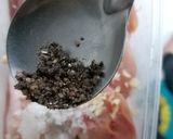 Hình bước làm 3 của món Gà hấp cải bẹ xanh