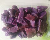 Foto langkah ke 1 dari resep Nugget Ubi Ungu #TakjilRamadhan.