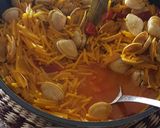 Foto del paso 4 de la receta Almejas con fideos
