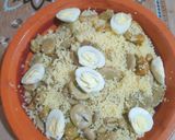 صورة لخطوة 2 من وصفة سفة(مسفوف) بالفول