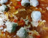 Foto langkah ke 4 dari resep Bakso Saus Barbeque.