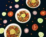 A picture of step 2 of Crunchy Salad.