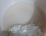 A picture of step 1 of Marble biscuits.