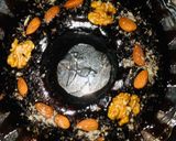 A picture of step 8 of Donut cake 💕ڈونٹ کیک💕.