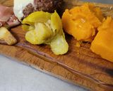 Foto del paso 5 de la receta: Hamburguesa casera, con gírgolas al jamón