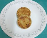 A picture of step 7 of Jawarichi Thecha Bhakri.
