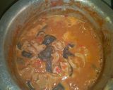 A picture of step 5 of Matumbo stew.