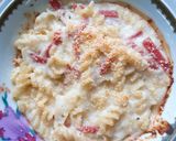 รูปขั้นตอนการทำที่ 5 ของ Fusilli Pasta Ham Au Gratin