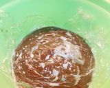 Csokoládés-diós kocka recept fázis 3 fotója