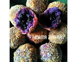Foto langkah ke 7 dari resep Bola ubi ungu isi coklat cemilan sehat balitaku.