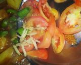 A picture of step 4 of Aloo ki tahri.