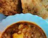 বেদমী পুরি ও রেলওয়ে আলু কি সবজি(Bedme Poori aur Railway Aloo Ki Sabzi) রেসিপি ধাপ - 4 ছবি