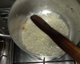 A picture of step 1 of Fried rice, lentils and spinach favourite Easter dish.