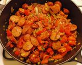 Une image de l'étape 5 de Rougail Saucisses.